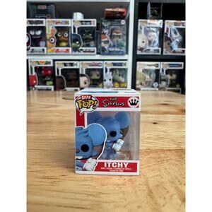 BITTY Itchy Funko Pop #903 Simpsons Animation TV Television Show FOX & Scratchy
